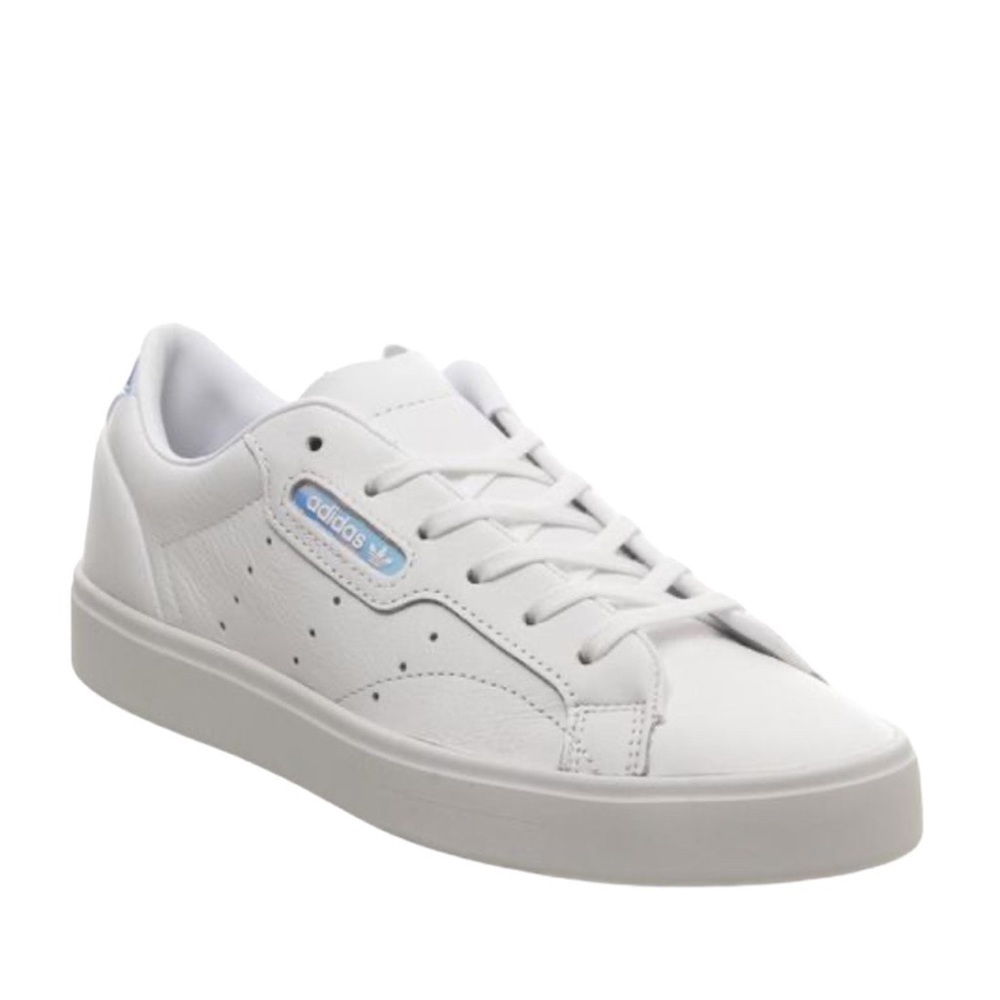 ADIDAS women’s SLEEK WHITE IRIDESCENT EXCLUSIVE Size 7.5